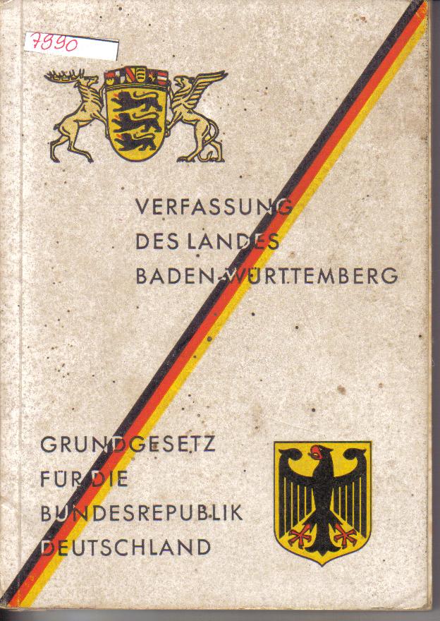 Verfassung des Landes Baden-Wuerttemberg