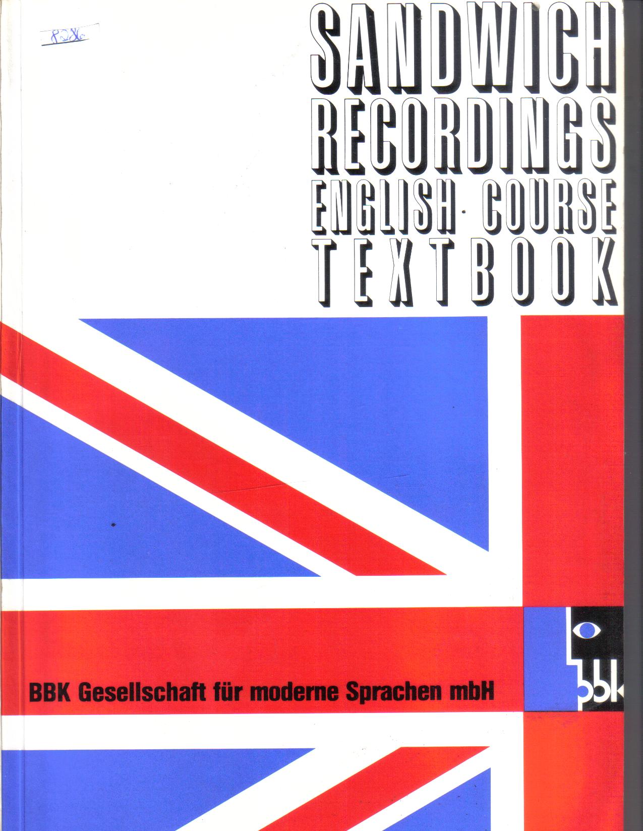 SANDWICH RECORDINGS ENGLISH CURSE TEXTBOOKBBK Gesellschaft fuer moderne Sprachen