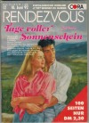 RENDEZVOUS Band 58 Tage voller Sonnenschein SUE PETERS