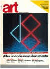 art das Kunstmagazin Nr. 6/1987