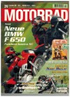 MOTORRAD  24/1996 9.November 1996