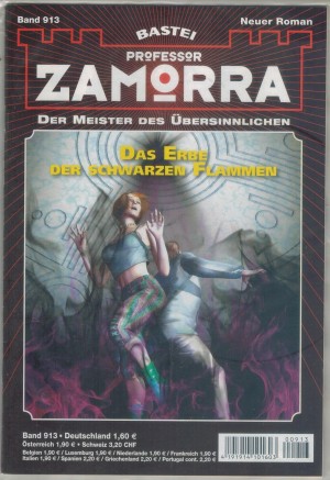 Professor ZAMORRA  Band 913 Das Erbe der schwarzen Flammen VOLKER KRAEMER