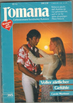 romana Band 385 Voller zaertlicher Gefuehle CAROLE MORTIMER