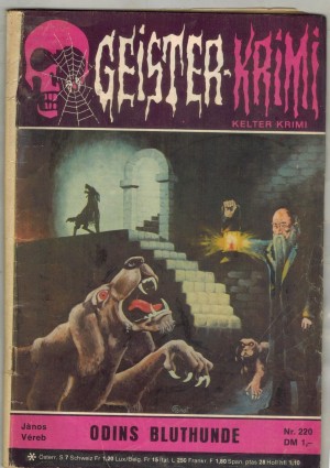 Geister-KrimiNr. 220 Odins Bluthunde   JANOS VEREB