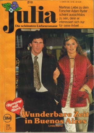 Julia  Band 384 Wunderbare Zeit in Buenos Aires LINDA HARREL