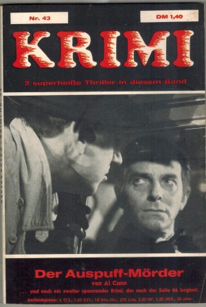KRIMI Nr. 43 Der Auspuff-Moerder  Die MP-Lady  2 x AL CANN