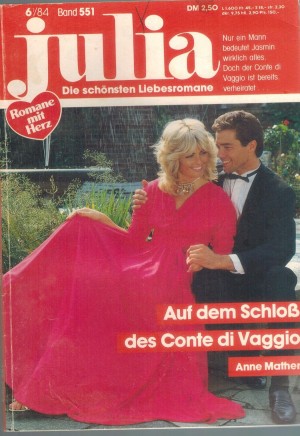 Julia Band 551 Auf dem Schloss des Conte di Vaggio ANNE MATHER