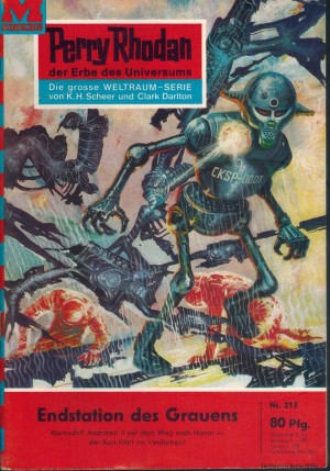 Perry Rhodan Nr. 215 Endstation des Grauens H.G. Ewers