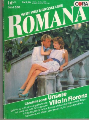 ROMANA Band 650 Unsere Villa in Florenz CHARLOTTE LAMB