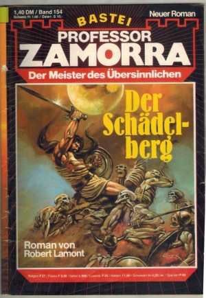 Professor ZAMORRA Band 154 Der Schaedelberg ROBERT LAMONT