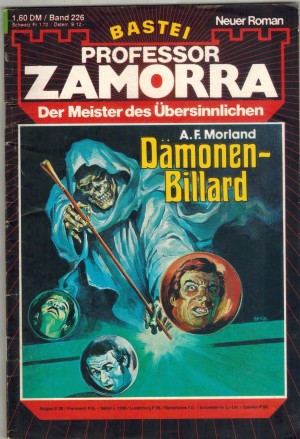 Professor ZAMORRA Band 226  Daemonen-Billiard ROBERT LAMONT