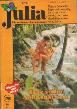 julia Band 376  Tage voller Sonnenschein SUE PETERS