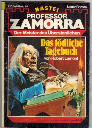 Professor ZAMORRA Band 75  Das toedliche Tagebuch ROBERT LAMONT