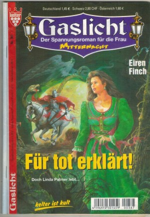 Gaslicht Nr. 387 Fuer tot erklaert EIREN FINCH