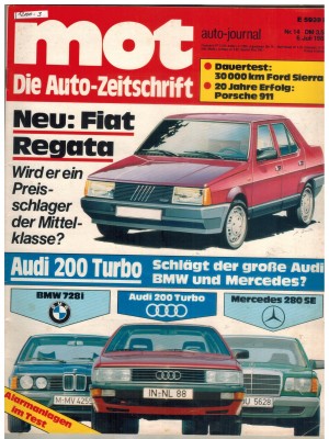 mot  Nr. 14/1983  Neu: Fiat Regata