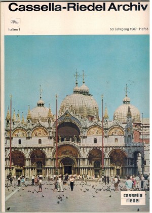 Cassella-Riedel Archiv Heft 3/1967 Italien I