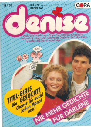 denise Band 262 Nie mehr Gedichte fuer Darlene Ellen Conford