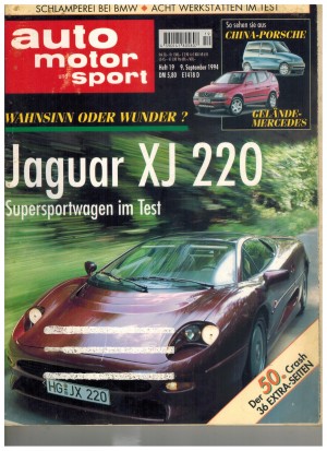 auto motor und sport Heft 19 / 9. September 1994