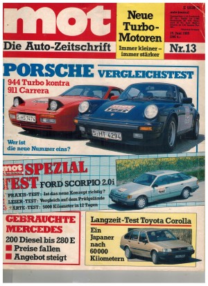 mot  Die Autozeitschrift  Nr 13/1985