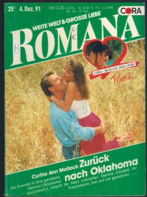 ROMANA Band 876 Zurueck nach Oklahoma CURTISS ANN MATLOCK