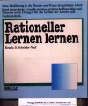 Rationeller Lernen lernen  Lern-und Studienhilfen von BeltzRegula D Schraeder-Naef