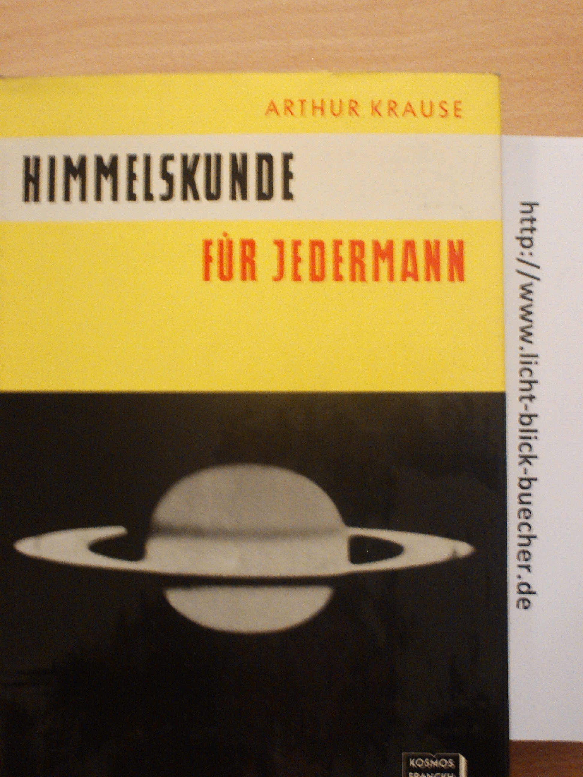 Himmelskunde fuer JedermannArthur Krause