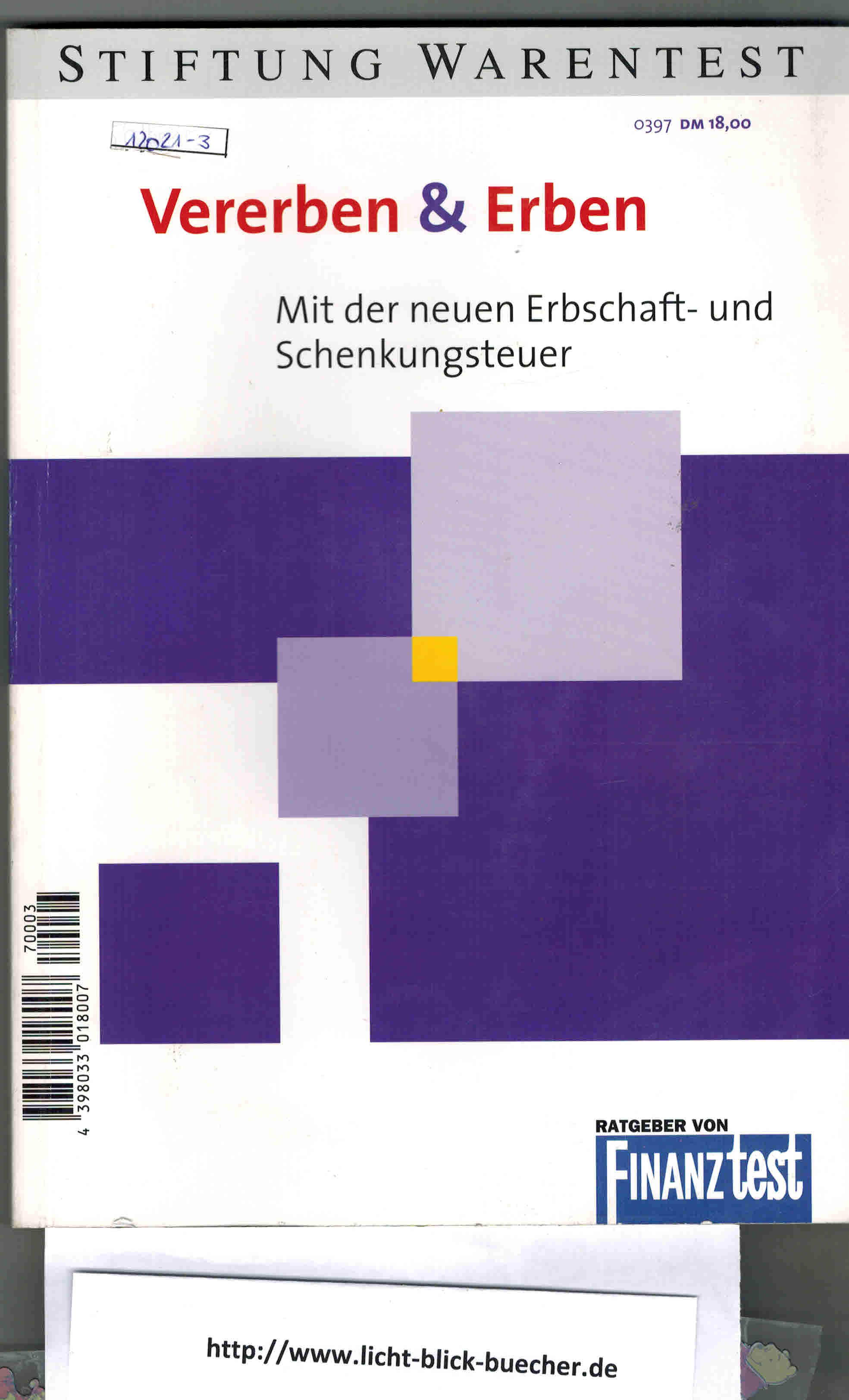 Vererben & ErbenStiftung Warentest