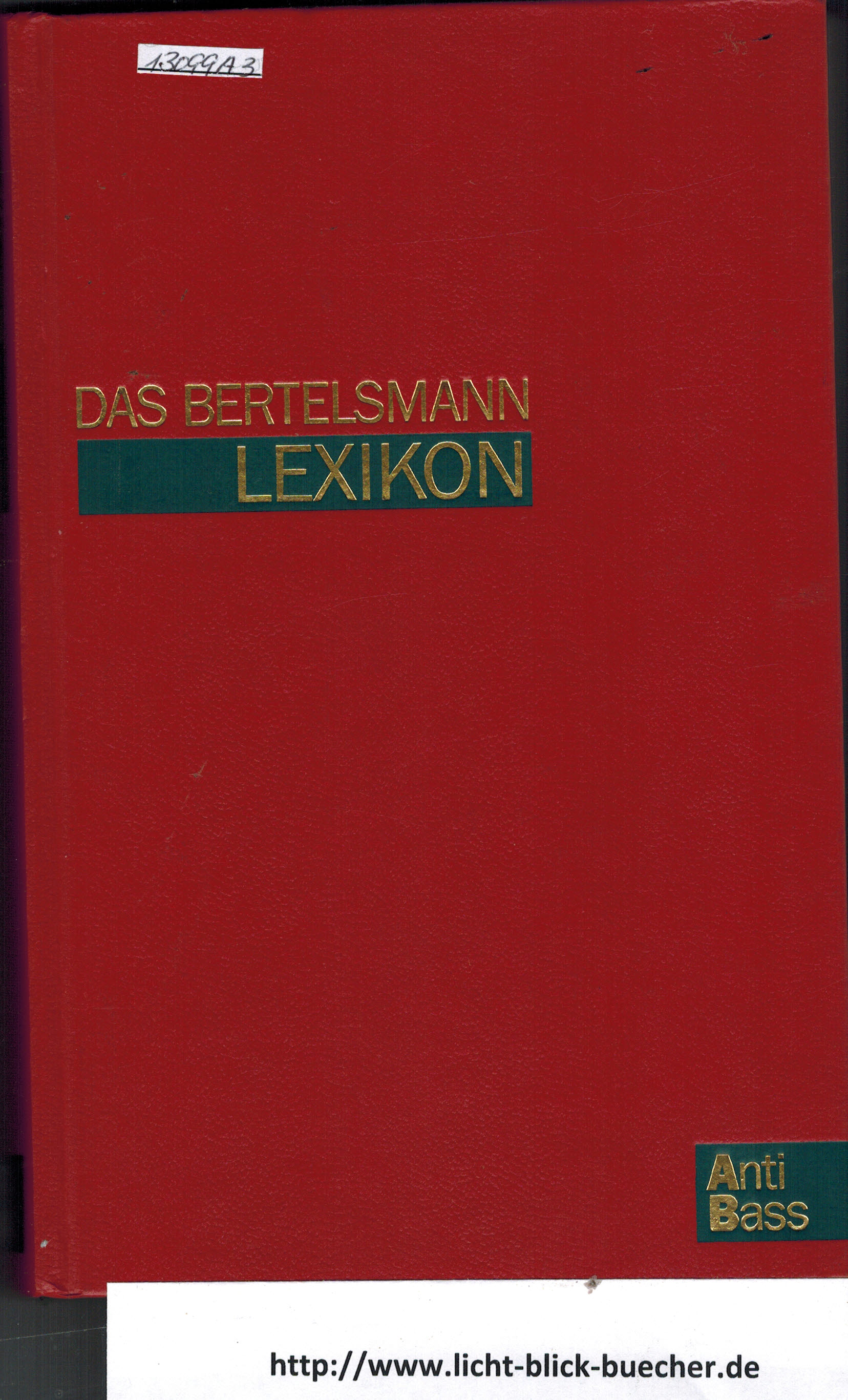 Das Bertelsmann Lexikon in 24 Baenden ( hier Band 2 : Anti - Bass )