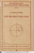 Der Begriff der Zahl von 1918