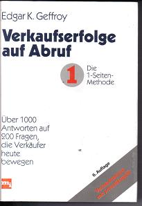 Verkaufserfolge auf AbrufEdgar K. Geffroy