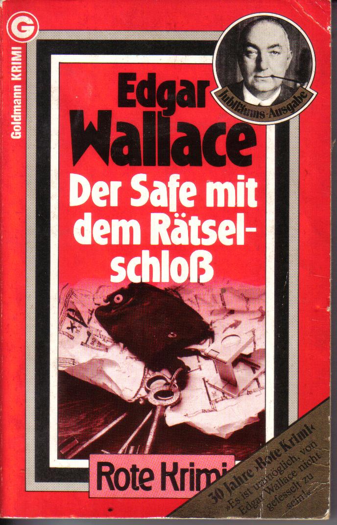 Der Safe mit dem Raetselschloss EDGAR WALLACE