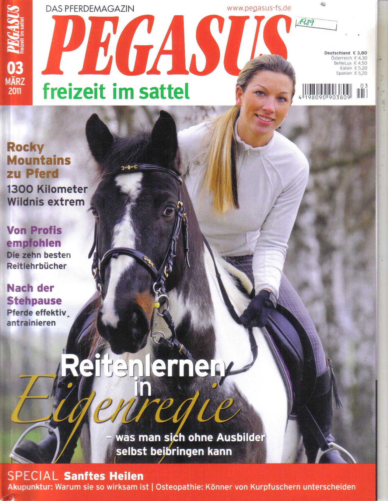 PEGASUSdas Pferdemagazin03/2011