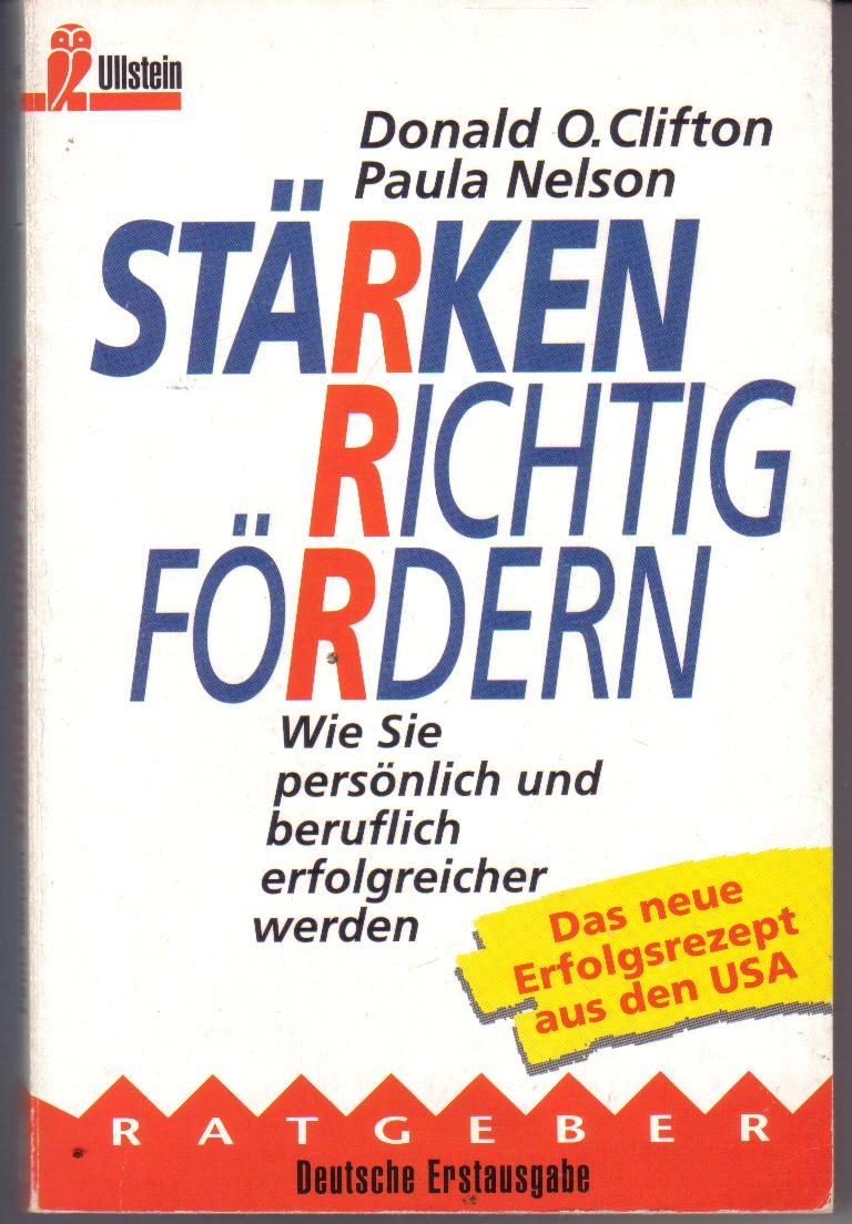 staerken richtig foerdern Donald O.Clifton / Paula Nelson