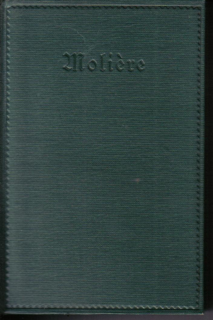MOLIERE Meisterdramen Hesse & Becker Leipzig