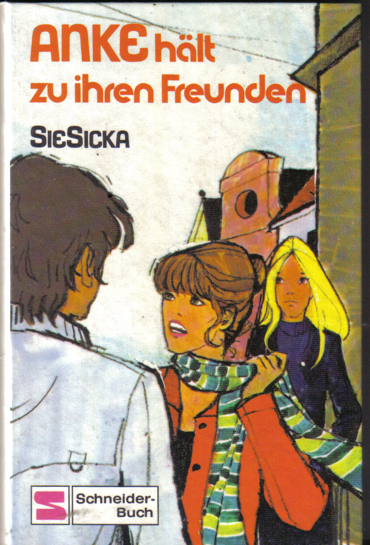 Anke haelt zu ihren FreundenSie Sicka