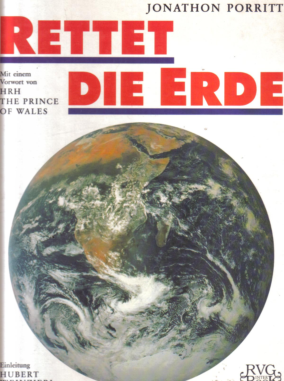 Rettet die ErdeJ. Porritt Vorwort Prinz of Wales