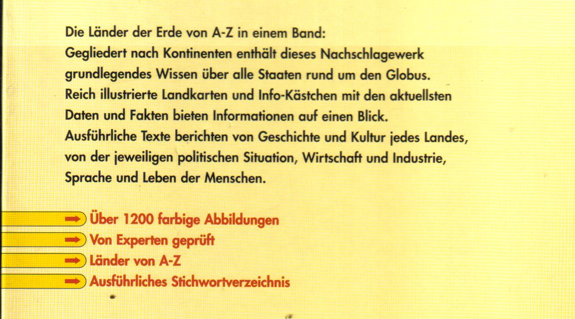 Die Laender der ErdeFaszination Wissen