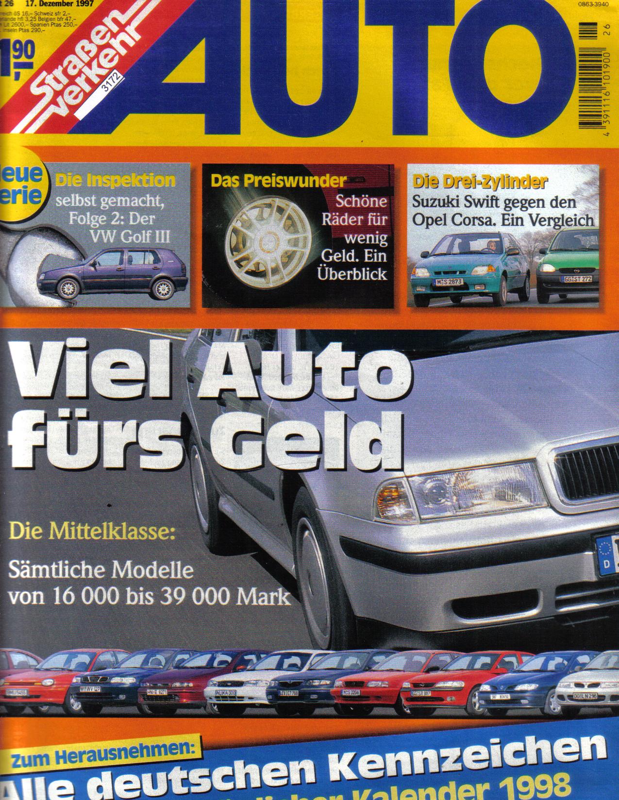 AUTO  Heft 26   17.Dezember 1997