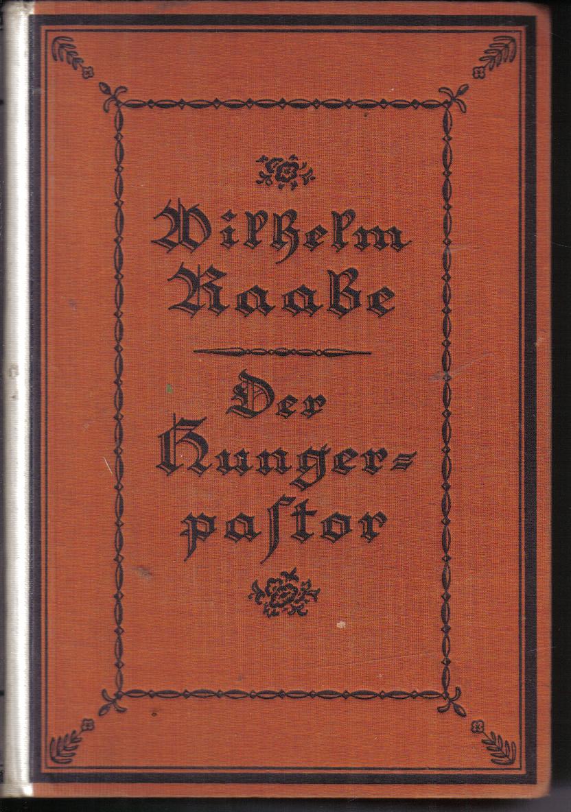 Der HungerpastorWilhelm Raabe