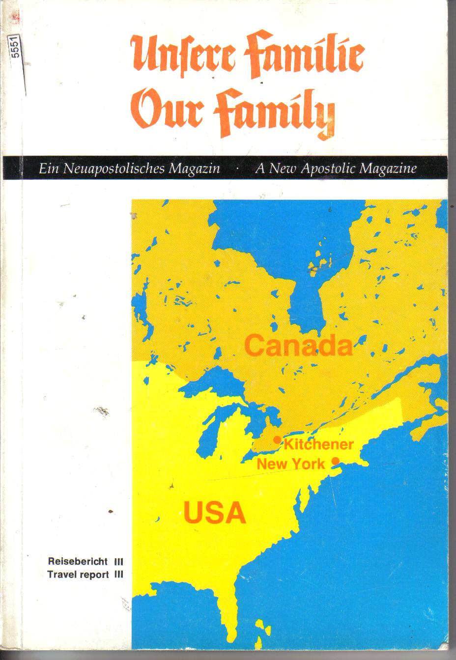 Unsere Familie / Our familyEin Neuapostolisches Magazin  A new Apostolic Magazine