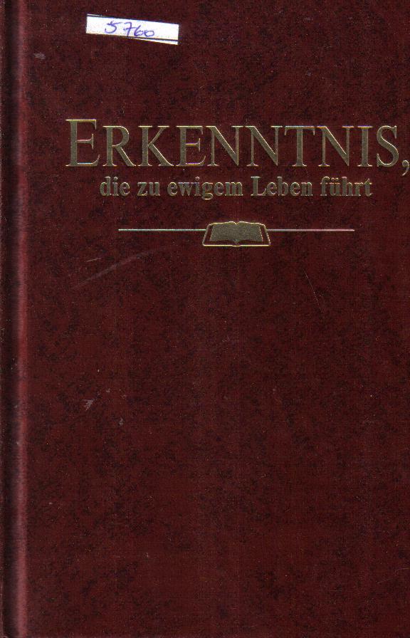 ERKENNTNIS , die zum ewigen Leben fuehrt