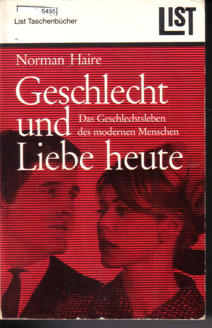 Geschlecht und Liebe heuteNorman Haire