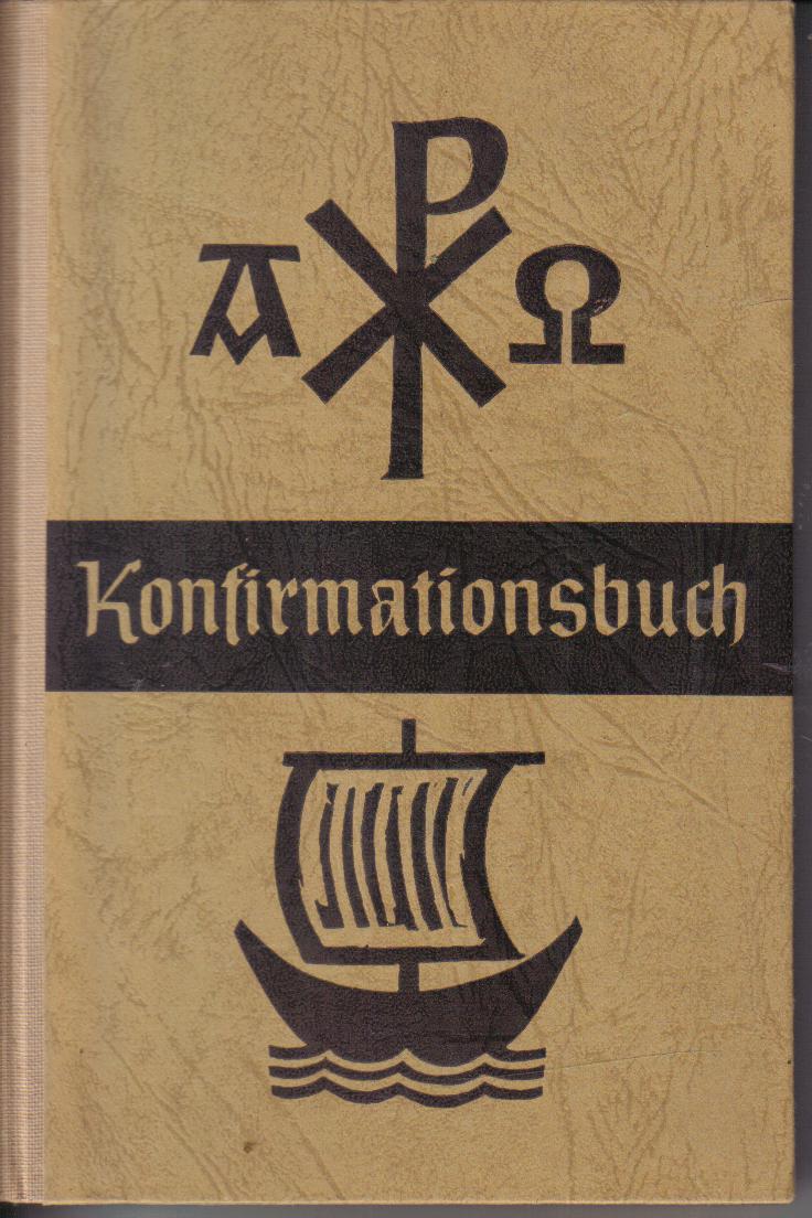 Konfirmationsbuch der evangelischen Landeskirche in baden Wuerttemberg 1954