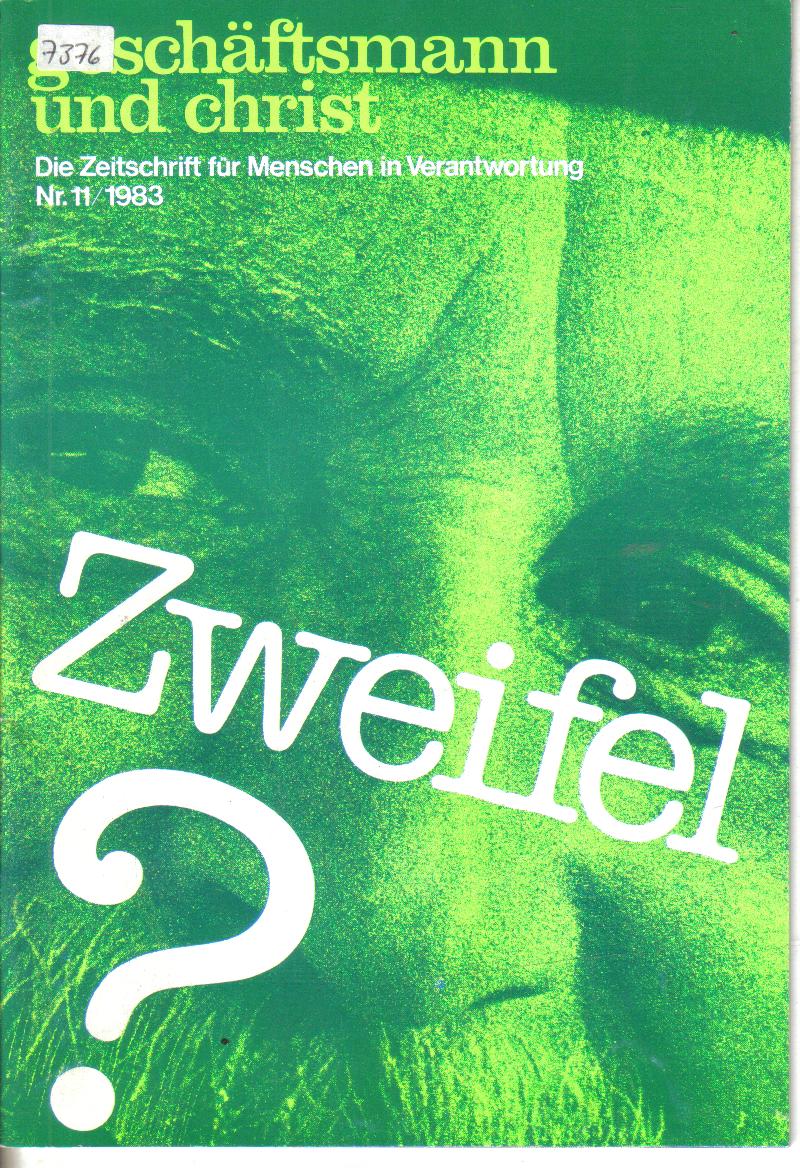 geschaeftsmann und christNr 11 /   1983