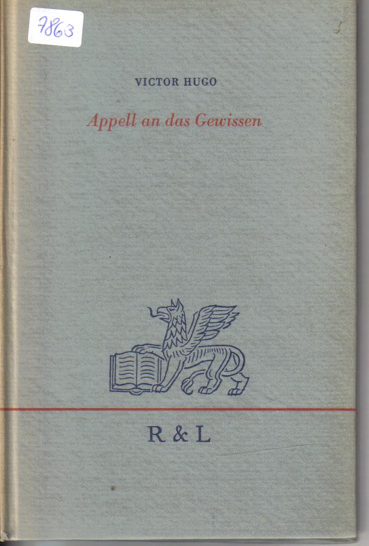 Appell an das GewissenVictor Hugo