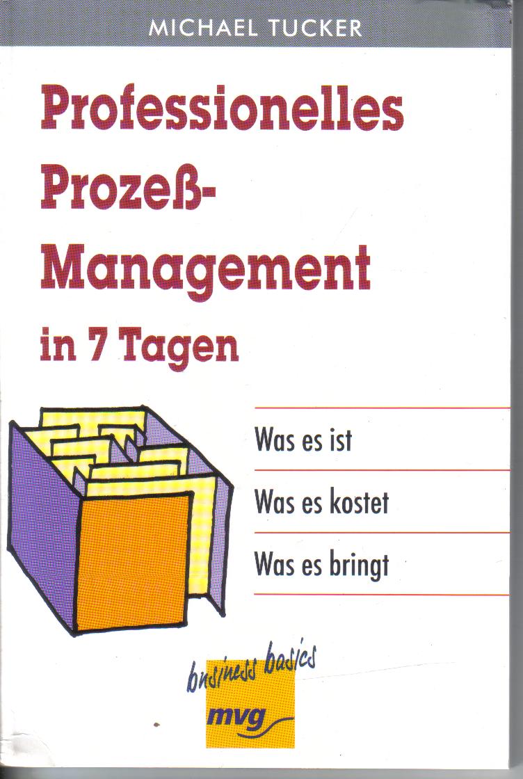 Professioneles Prozessmanagment Michael Tucker