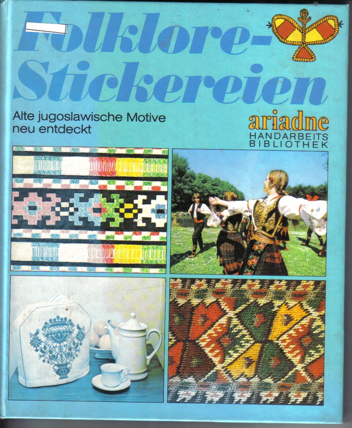 Folklore Stickereienariadne Handarbeits Bibliothek