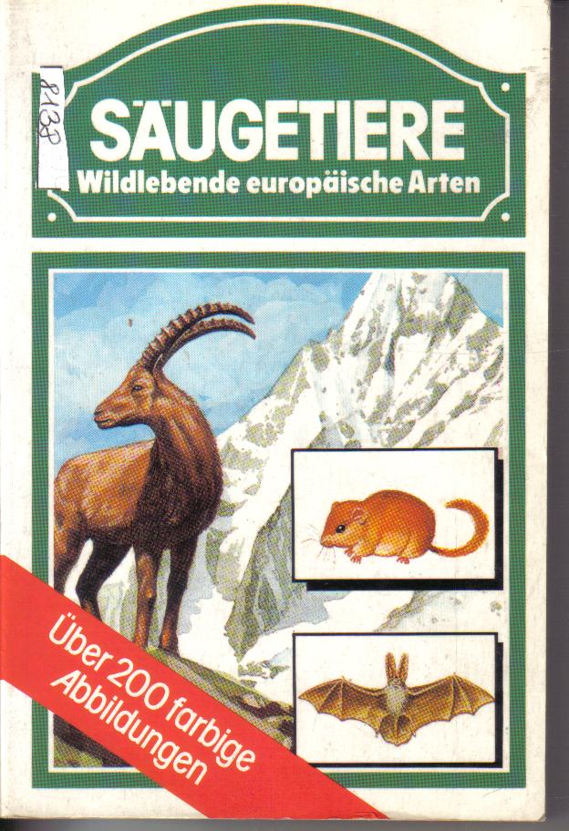 Saeugetiere wildlebende europaeische Arten Roland Heu
