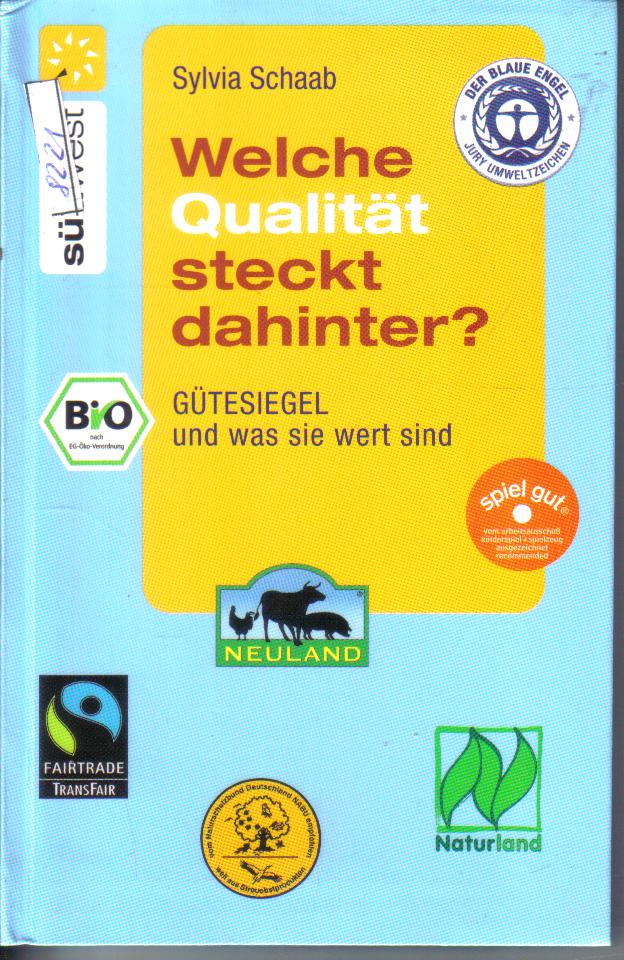 Welche Qualitaet steckt dahinter?Sylvia Schaab