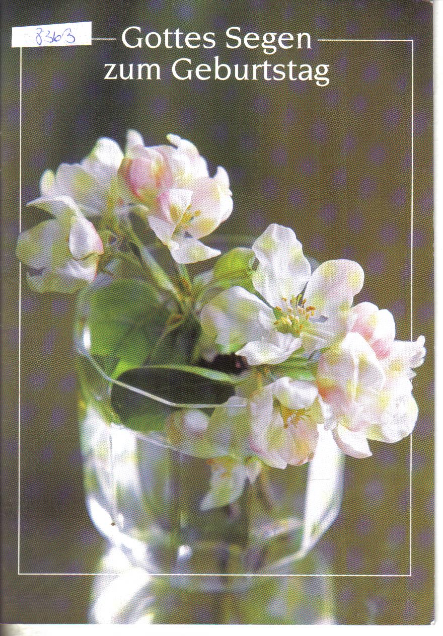 Gottes Segen zum Geburtstag